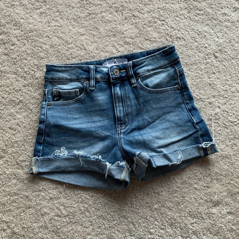 {KanCan} EUC! Distressed Blue Jean Shorts